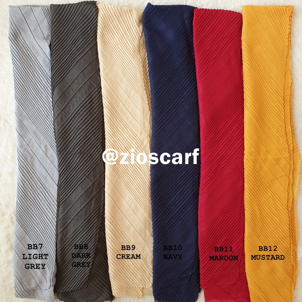 A32 PASHMINA PLISKET OMBAK IMPORT MURAH SQUARE TERLARIS MURAH READY STOCK !!!