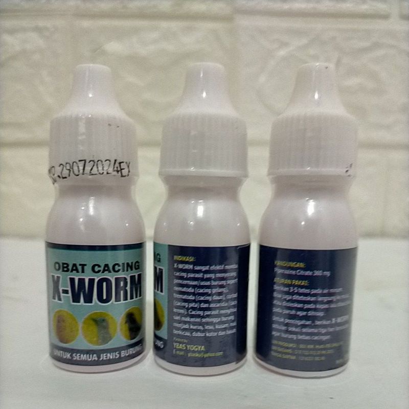 obat cacing X-WORM obat nyilet X WORM untuk mengobati segala burung kurus