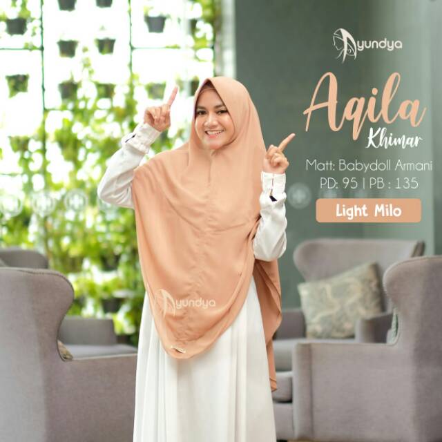 AQILA KHIMAR by Ayundya Hijab