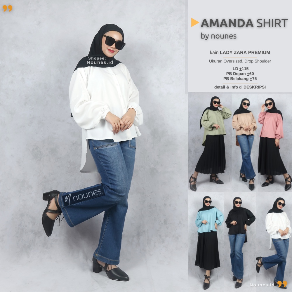 DEFECT Baju Atasan Reject Minor Top Tunik Blouse Shirt Outer Wanita Model Ghea Kayla Amanda Yuki Ayla Nayla