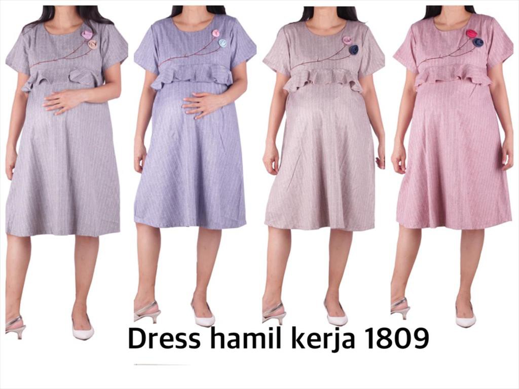 Dress hamil 1809 baju hamil