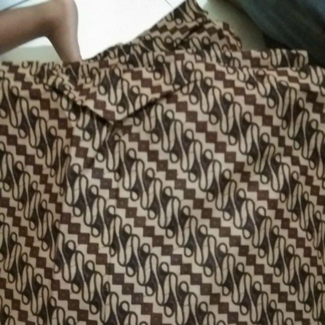 ✅trending! Gamis Genes Kombinasi / Gamis Batik Syari Modern / Long Dress Batik / Seragam Batik