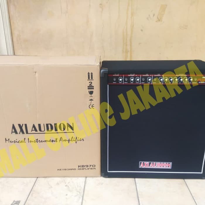 ampli keyboard axlaudion 15 inch kb970 amplfier 15 in