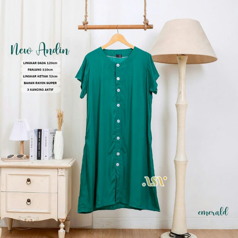 NEW ANDIN dress jumbo rayon super