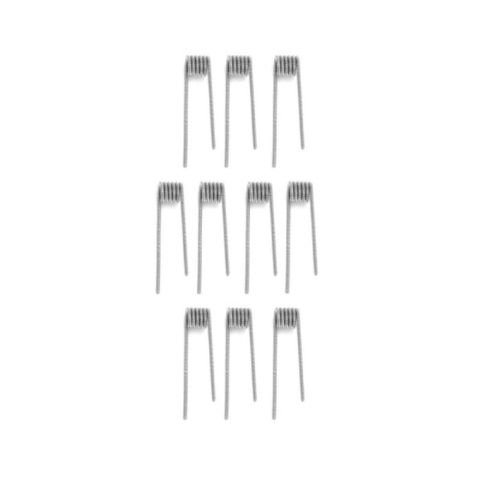 COILER Pre Build Clapton Coil 24+32GA 0.5 OHM 10 PCS [ Vaporizer ]