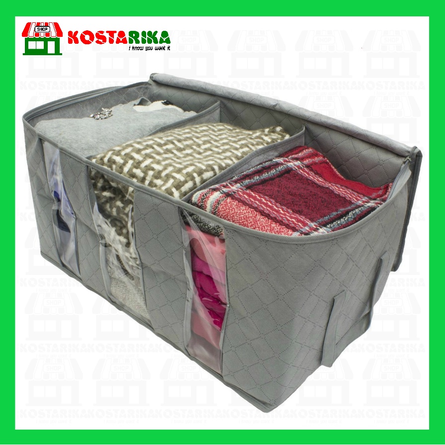 Organizer  Storage Box Atau Organizer Storage Box 65L 3 Sekat