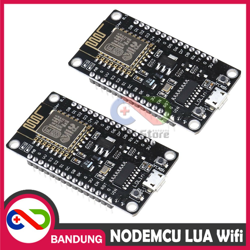 NODEMCU LUA WIFI V3 4MB 32MBITS CH340 FLASH ESP8266 ESP12 BOARD