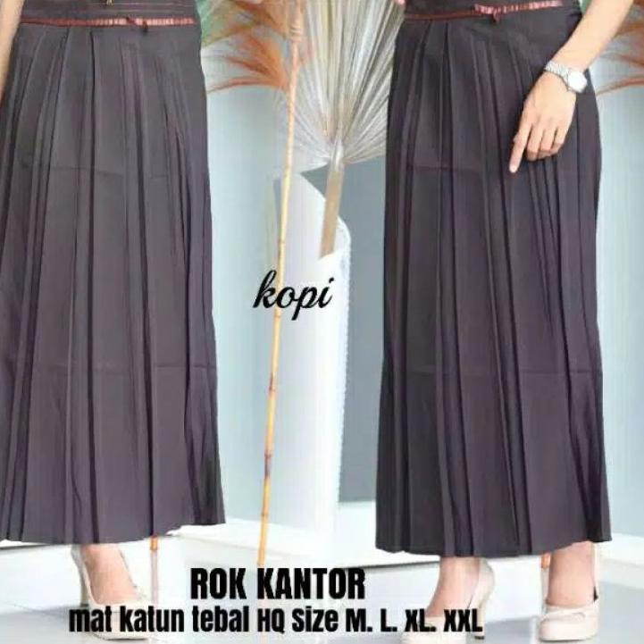 Koleksi Terbaru.. Rok Guru / Rok Kerja / rok plisket