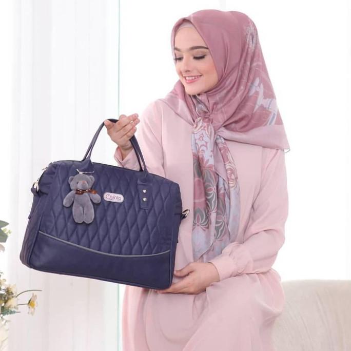 TRAVEL BAG Tas Travel Wanita Terbaru TravelBag Cewek Amora Quinta Premium (COD)