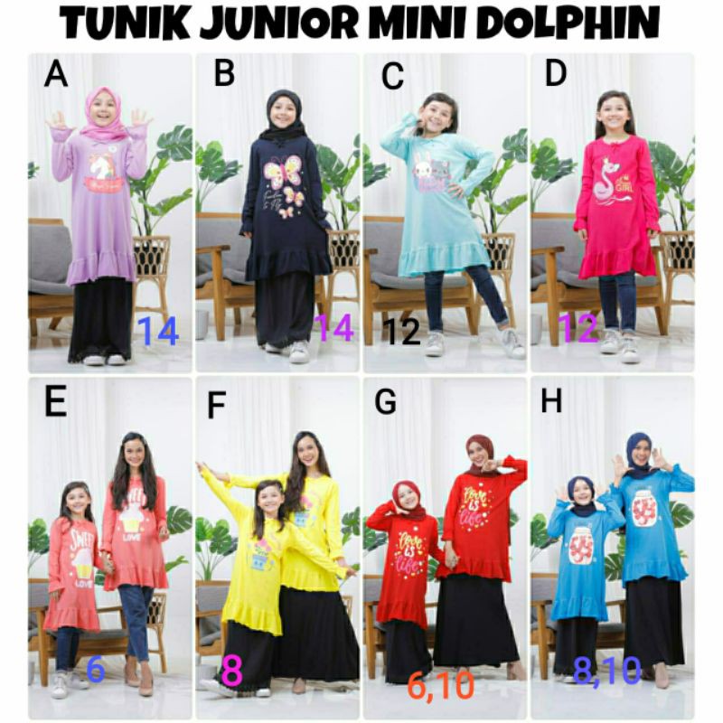 Tunik Junior By Mini Dolphin