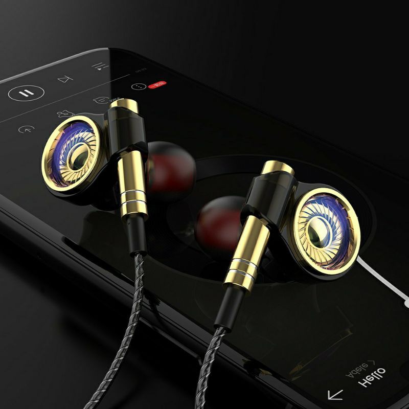 QKZ SK6 earphone Sport Heavy BASS stereo music telfon headset dengan mic original