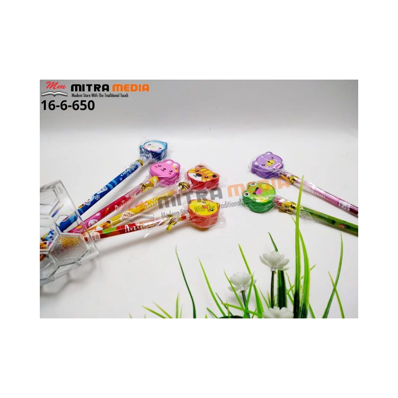 

PENSIL DAN PENGHAPUS KARAKTER HEWAN LUCU MURAH