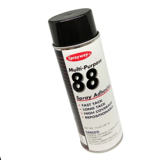 Sprayway 88 Lem Semprot Multipurpose Adhesive Made In USA