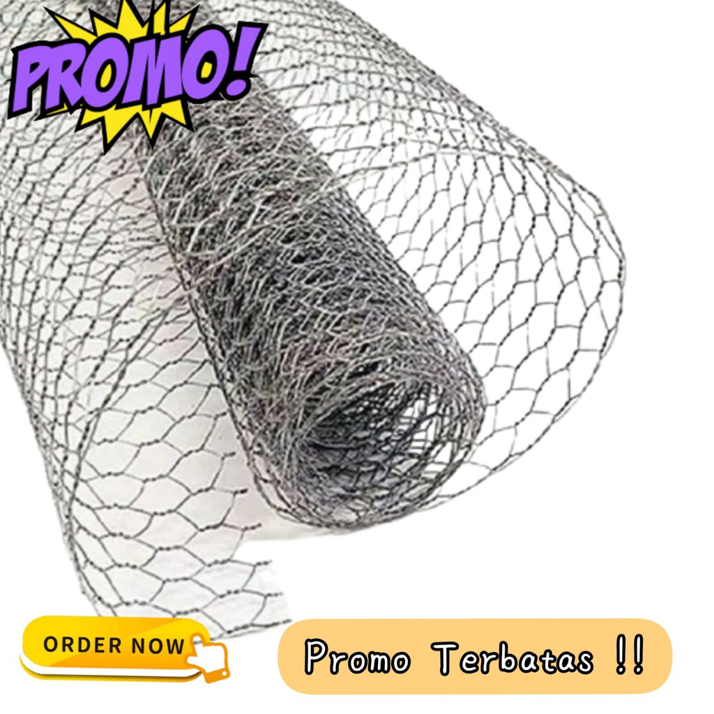 Kawat Ayam Galvanized hexagonal wiremesh Bungkus Pipa Besar