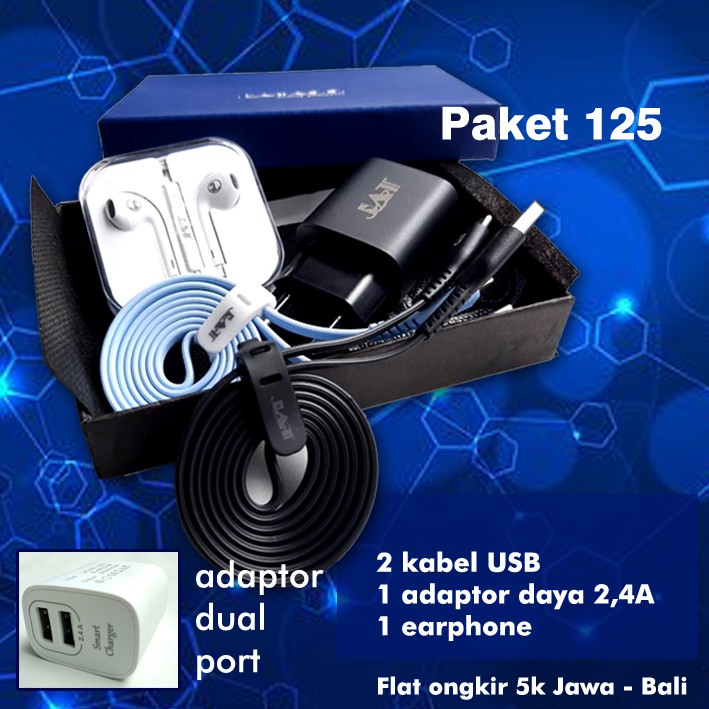 JAT AKSESORIS HP TRAVEL CHARGER BUNDLE2