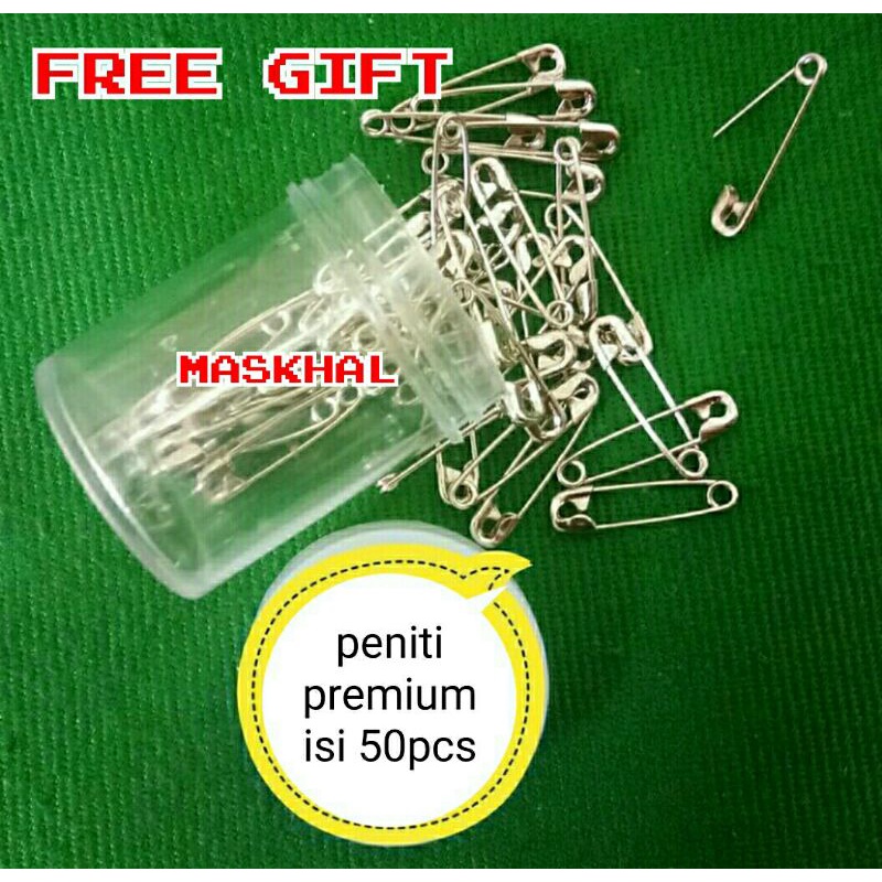 PENITI JILBAB PREMIUM MERK NEWEY ANTI KARAT KUALITAS PREMIUM