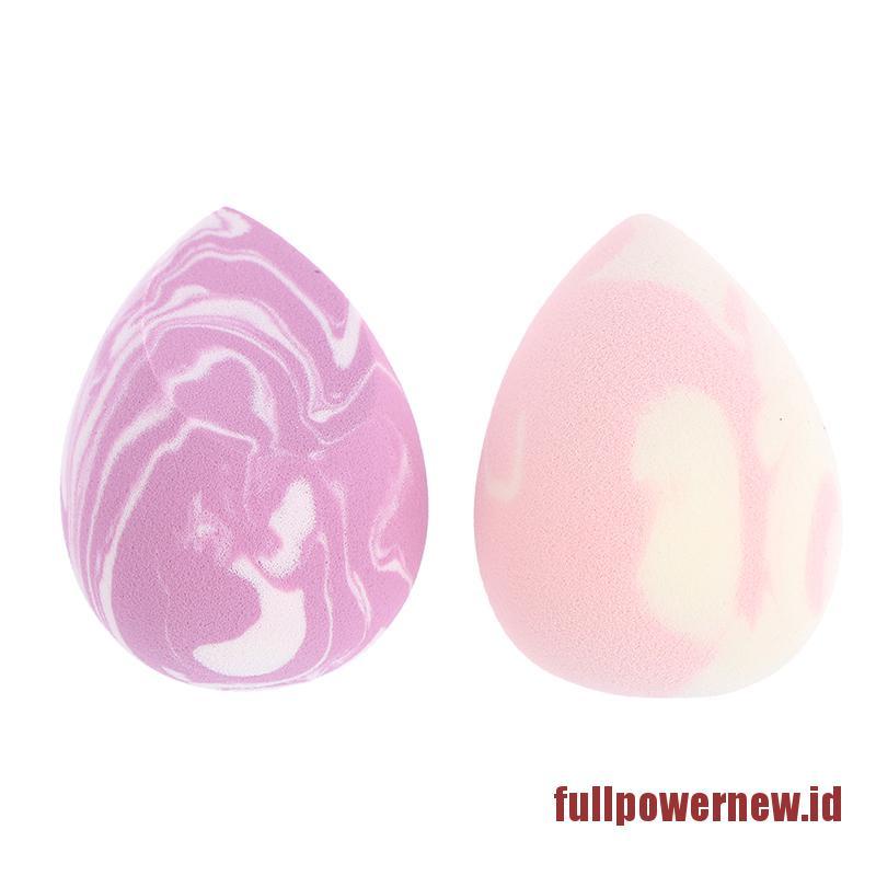 1pc Spons Puff Bentuk Telur Untuk Foundation / Krim Wajah