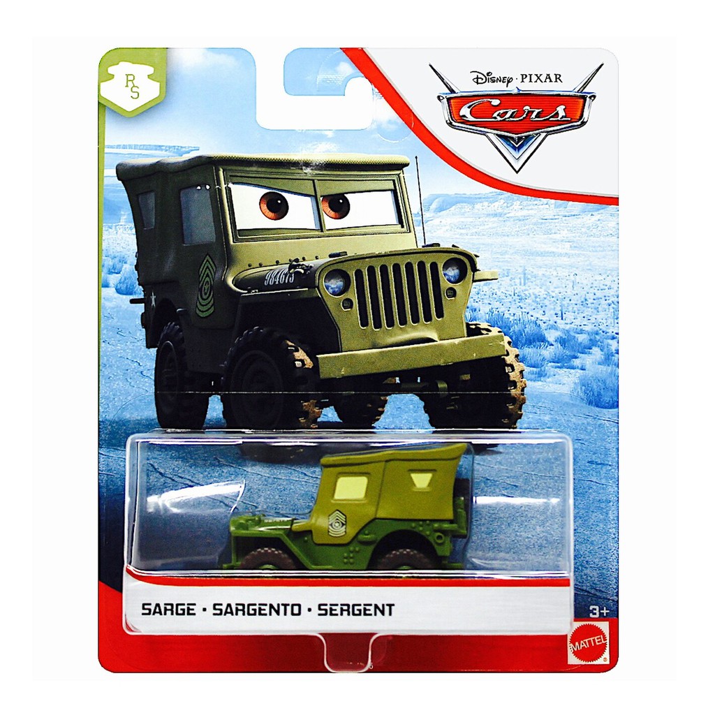 DISNEY Pixar Cars Radiator Springs Sarge Diecast