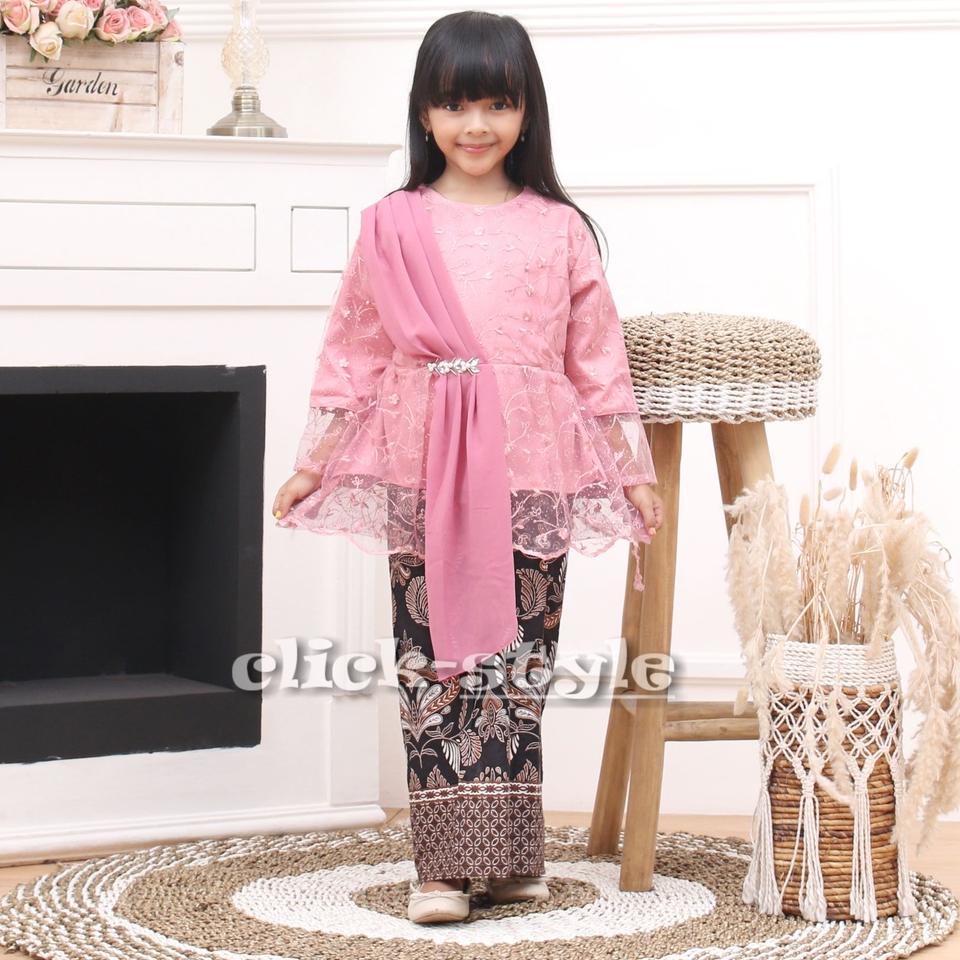 KEBAYA ANAK 2022 BAJU PESTA ANAK BAJU LEBARAN "TAY.27Jn22ғ"