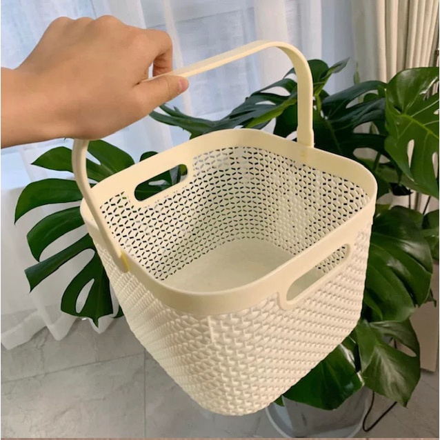 Keranjang Penyimpanan Praktis Serbaguna/Storage Basket With Handles