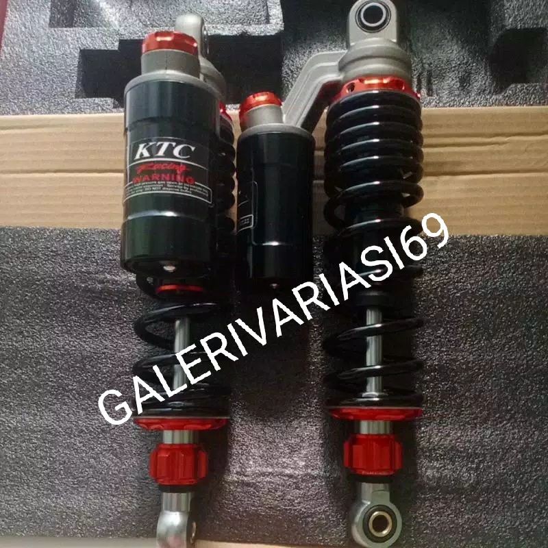 PROMO SHOCKBREKER SHOCK TABUNG MODEL KTC 320 340MM RX KING TIGER CB GL KARISMA DLL