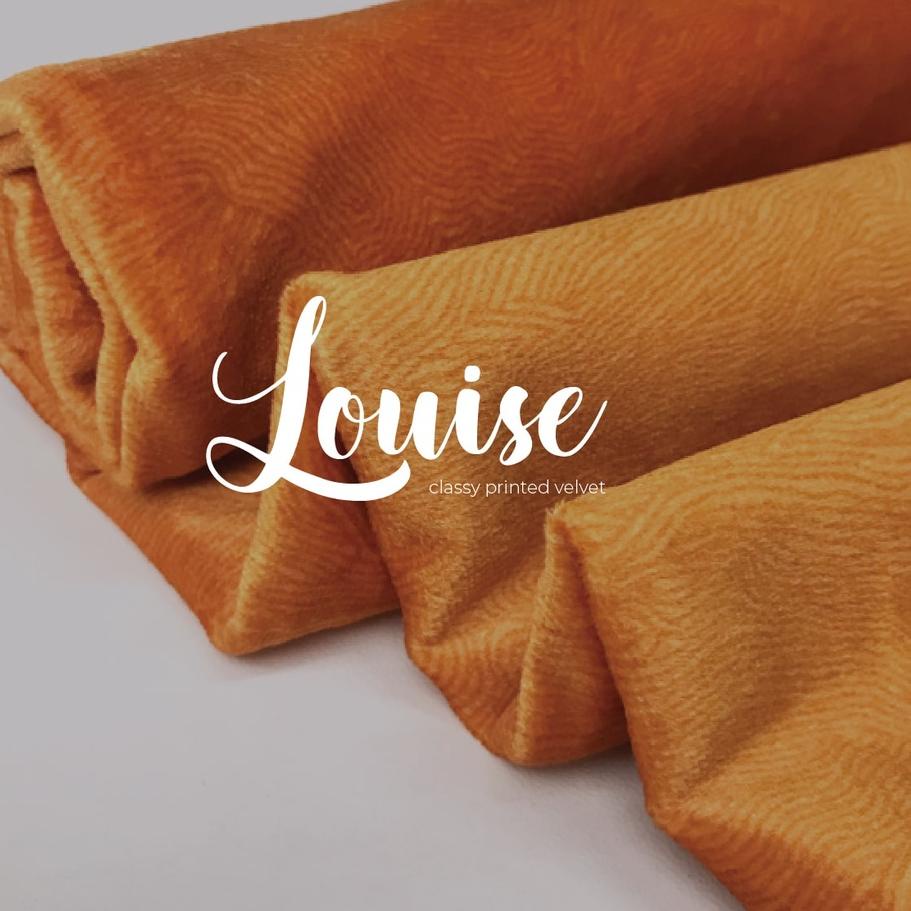 Regency - Kain Sofa Beludru/Kain Kursi/ Kain Jok/Kain Sarung Bantal Beludru Lembut Louise ,,