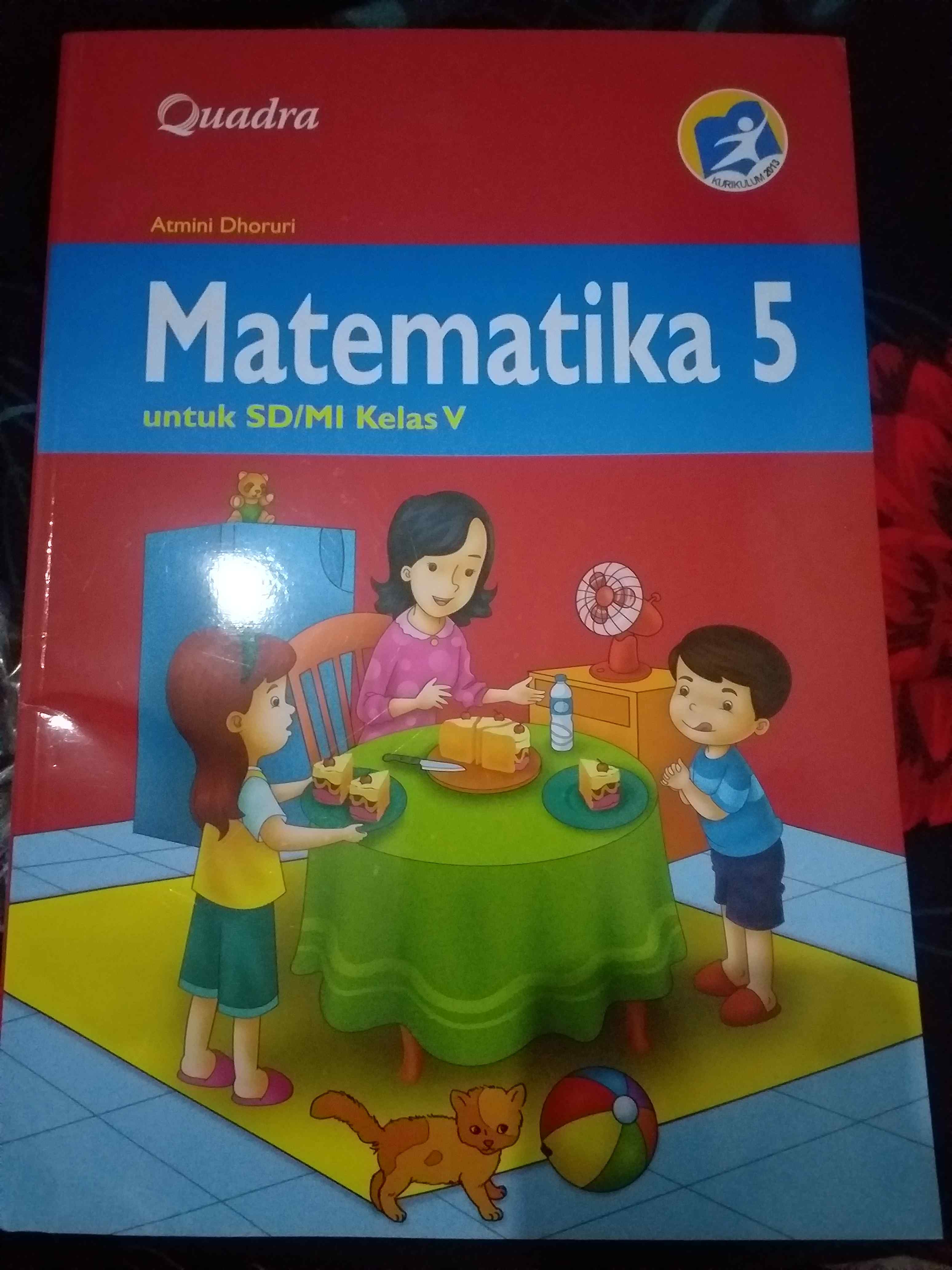 Buku Matematika Quadra Kelas 5 Dunia Sosial