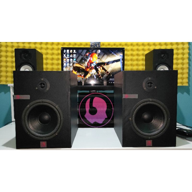 Speaker Flat Aktif RaynFlat 8 inch Rekaman Recording Bukan Yamaha Behringer JBL Mackie Kurzweil KRK