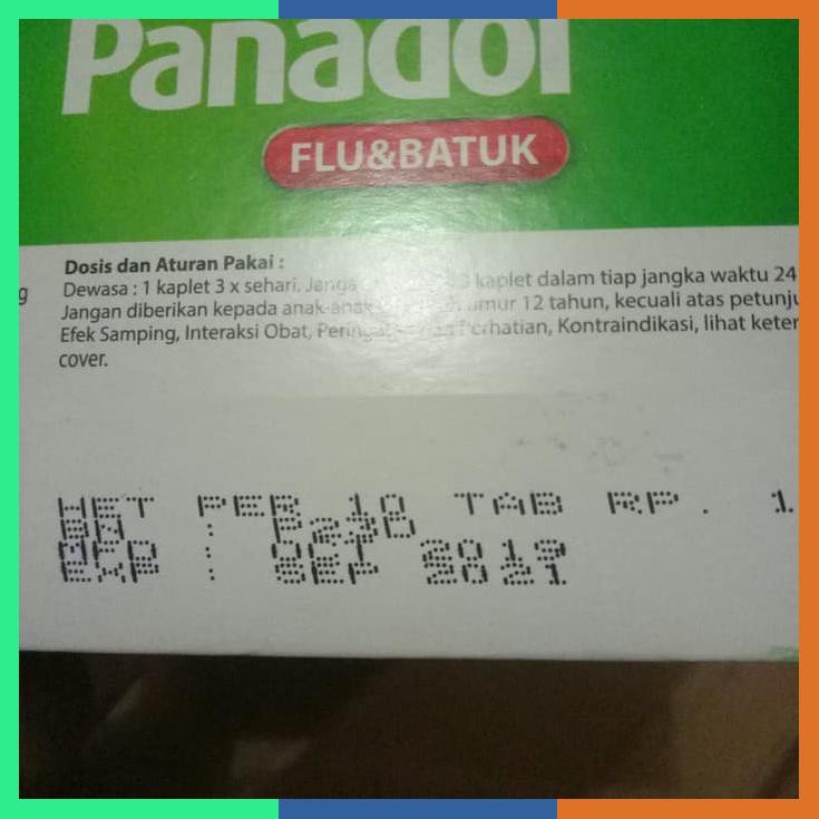 Panadol Hijau 1 Box