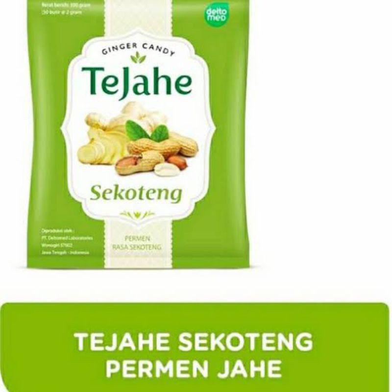 Permen Jahe / Permen TeJahe / Permen TeJahe Bandrek / Permen TeJahe Sekoteng