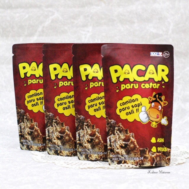 

Kerupuk Paru Asli Pedas/Asin 50 gr