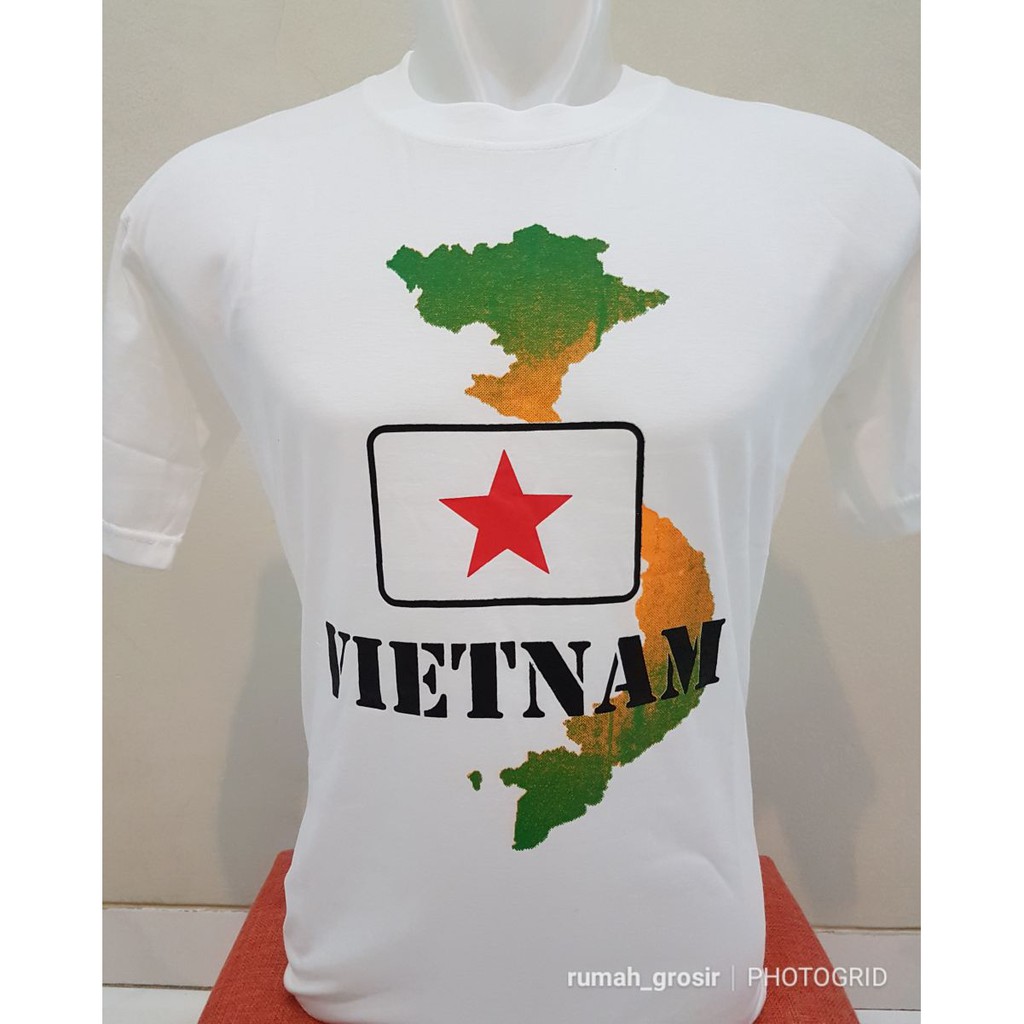 Kaos Souvenir Negara Vietnam