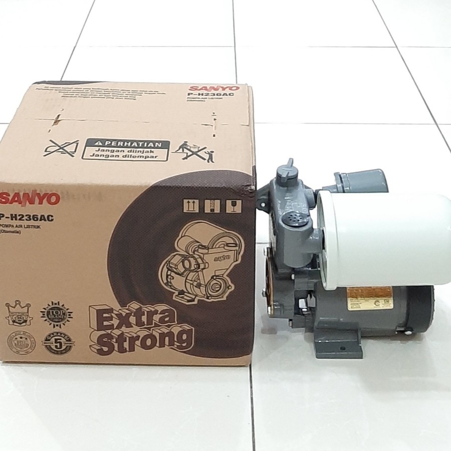 Sanyo Pompa Air Dorong Pendorong 200 Watt P-H236 AC PH 236 AC PH236 AC Otomatis
