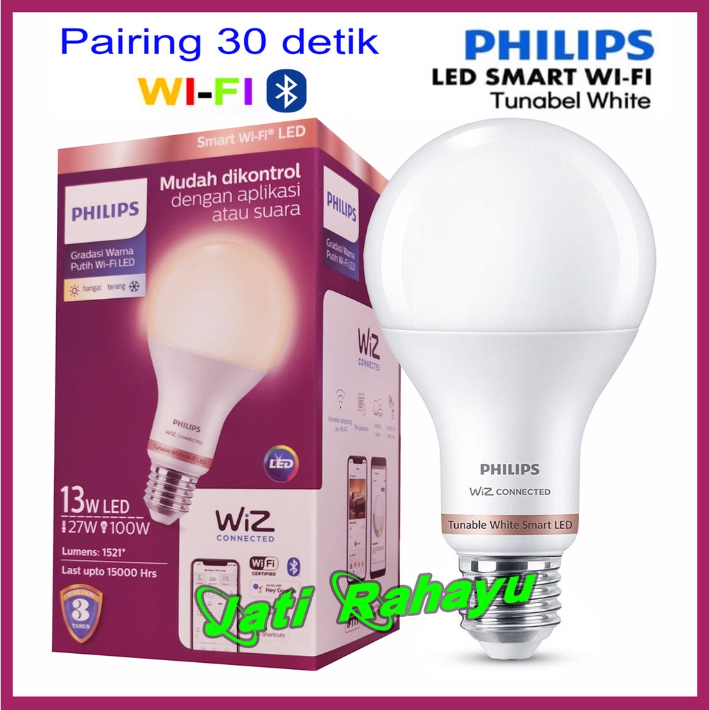 PHILIPS LED WIFI  RGB FULL COLOR &amp; TUNABLE WHITE 9W 9 WAT