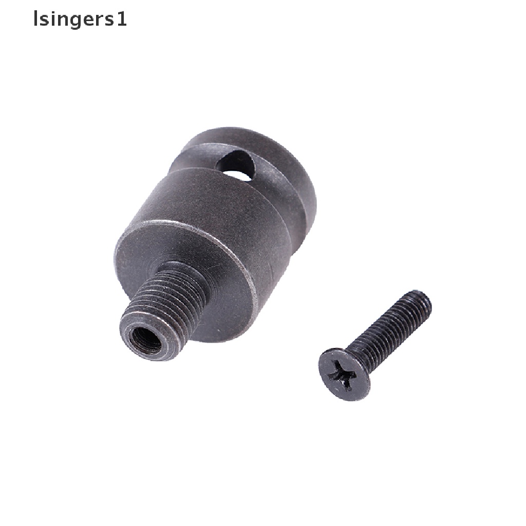 (lsingers1) Adaptor Konverter Kunci Pas 3 / 8-24UNF keyless 3 / 8 &quot;Dengan Sekrup