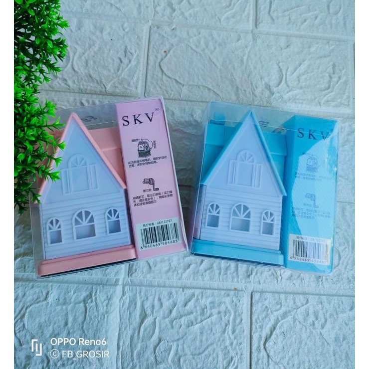

SERUTAN PUTAR BESAR MODEL RUMAH 1006 SHARPENER / SERUTAN PUTAR / RAUTAN / ALAT SEKOLAH