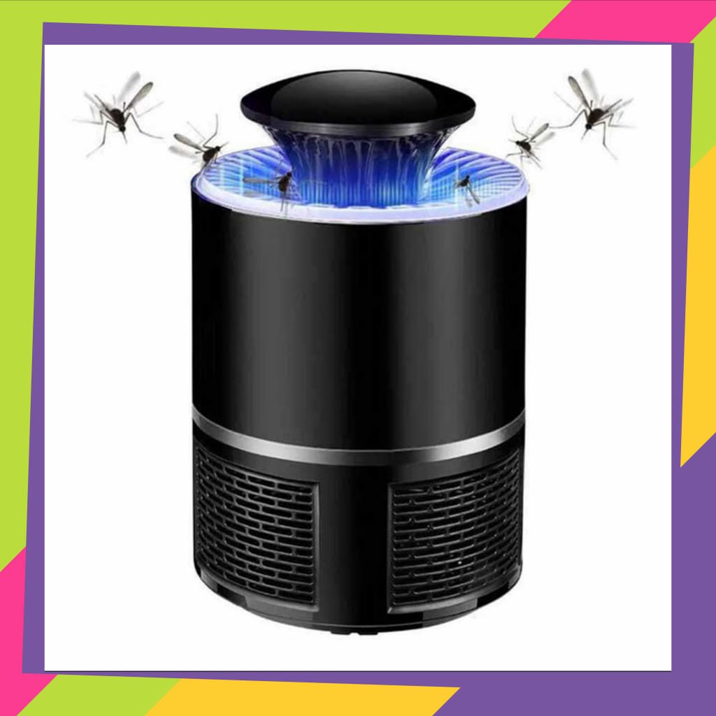 Perangkap Nyamuk Jebakan Lalat Kipas Lampu LED UV Ultraviolet Elektrik