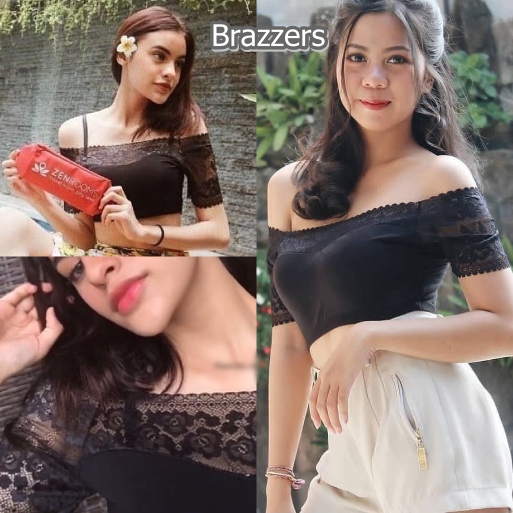 Bra Crop Top Sport Busa Cocok Pakai Baju Rompi Model Kemben Untuk Buat Ke Kondangan Pesta Party Wedd