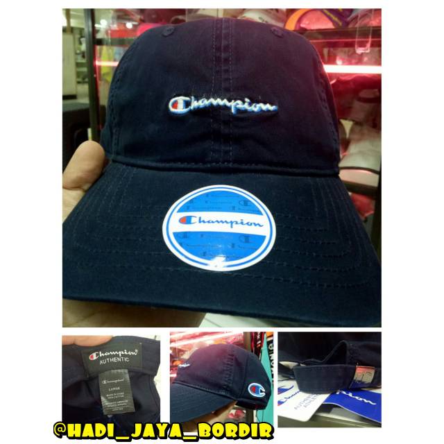 topi Champions grade ORIGINAL navy 100%