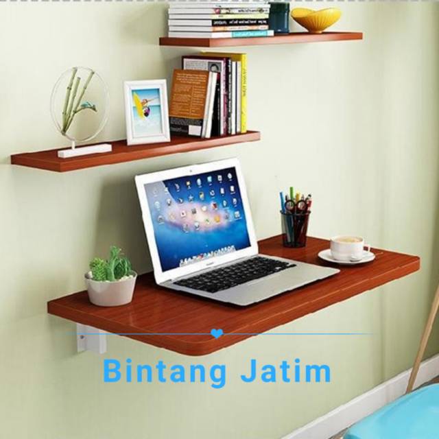 Meja Lipat Dinding Meja Laptop 80cm×40cm