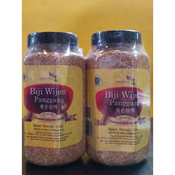 

Wijen Panggang / Roasted Sesame Java Superfood - 340g