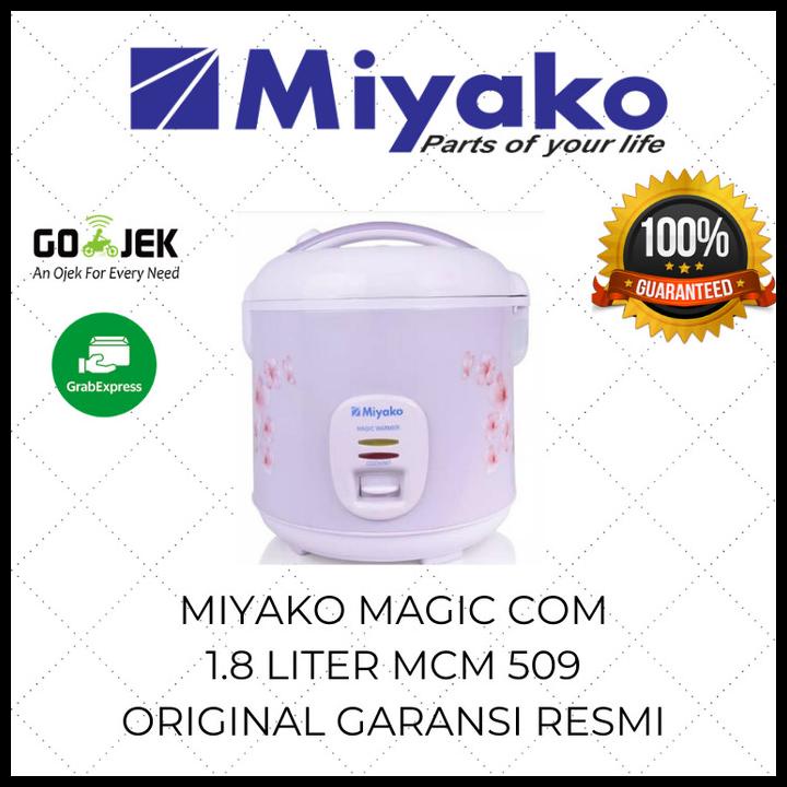 Miyako Rice Cooker Mcm 509 1.8 Liter / Mejikom / Mejicom Mini Murah