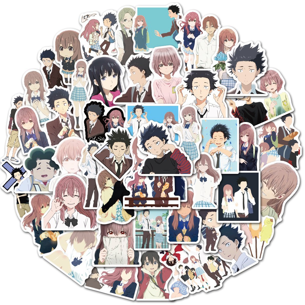 SV001 – Sticker / Stiker Anime Jepang A Silent Voice