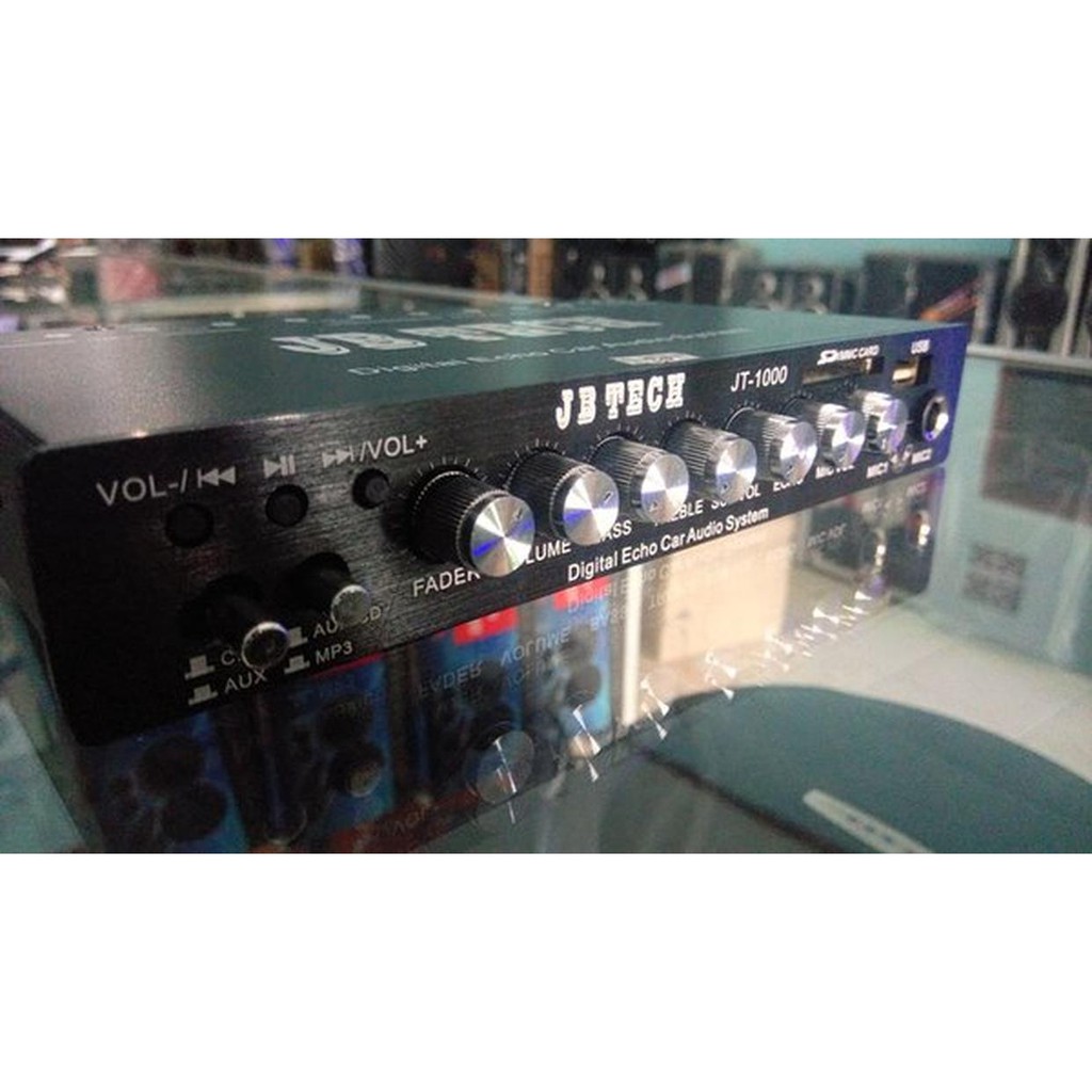 EQUALIZER pre amp JB TECH MOBIL usb MP3 karaoke perkakas