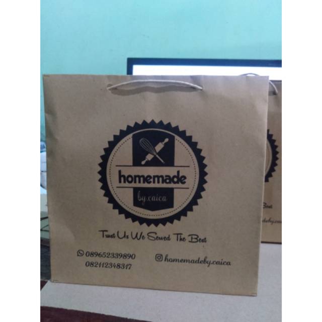 

Paperbag custom 23*15*20