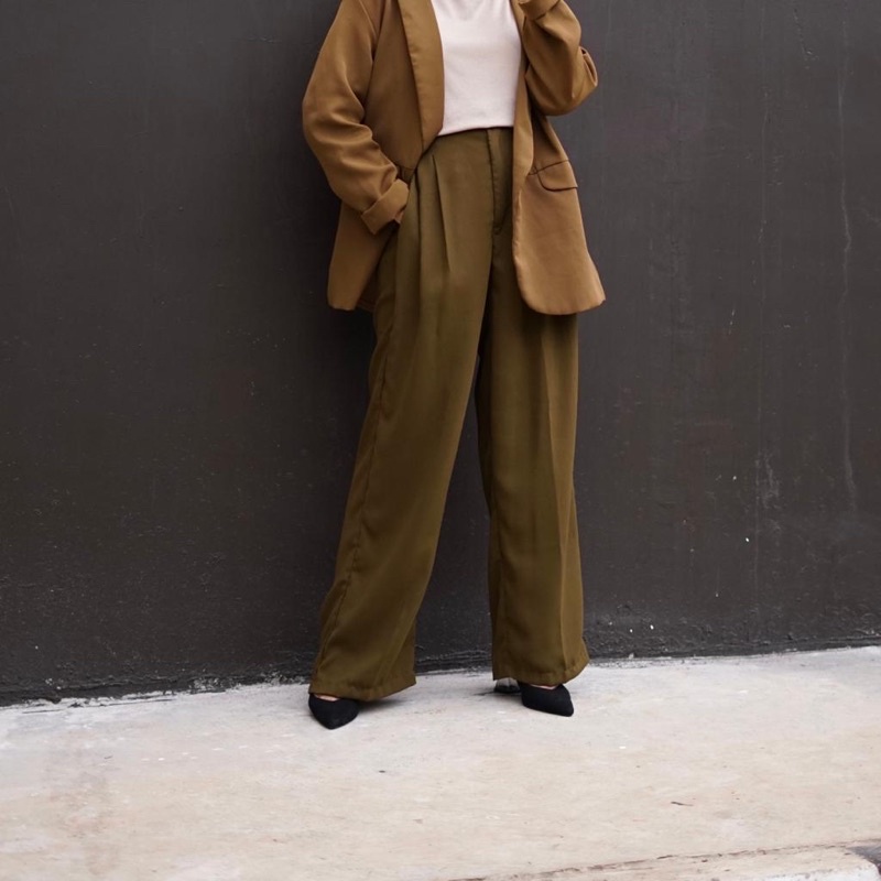 Cato pants/ highwaist loose pants/ wide leg pants