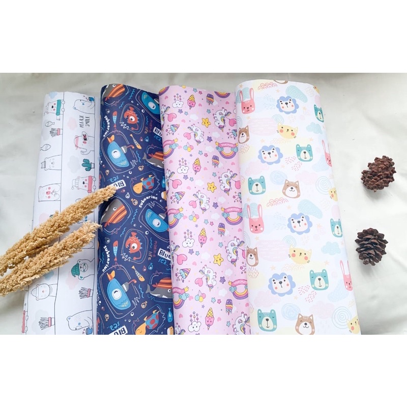 

Kertas Kado untuk 1 box hamper