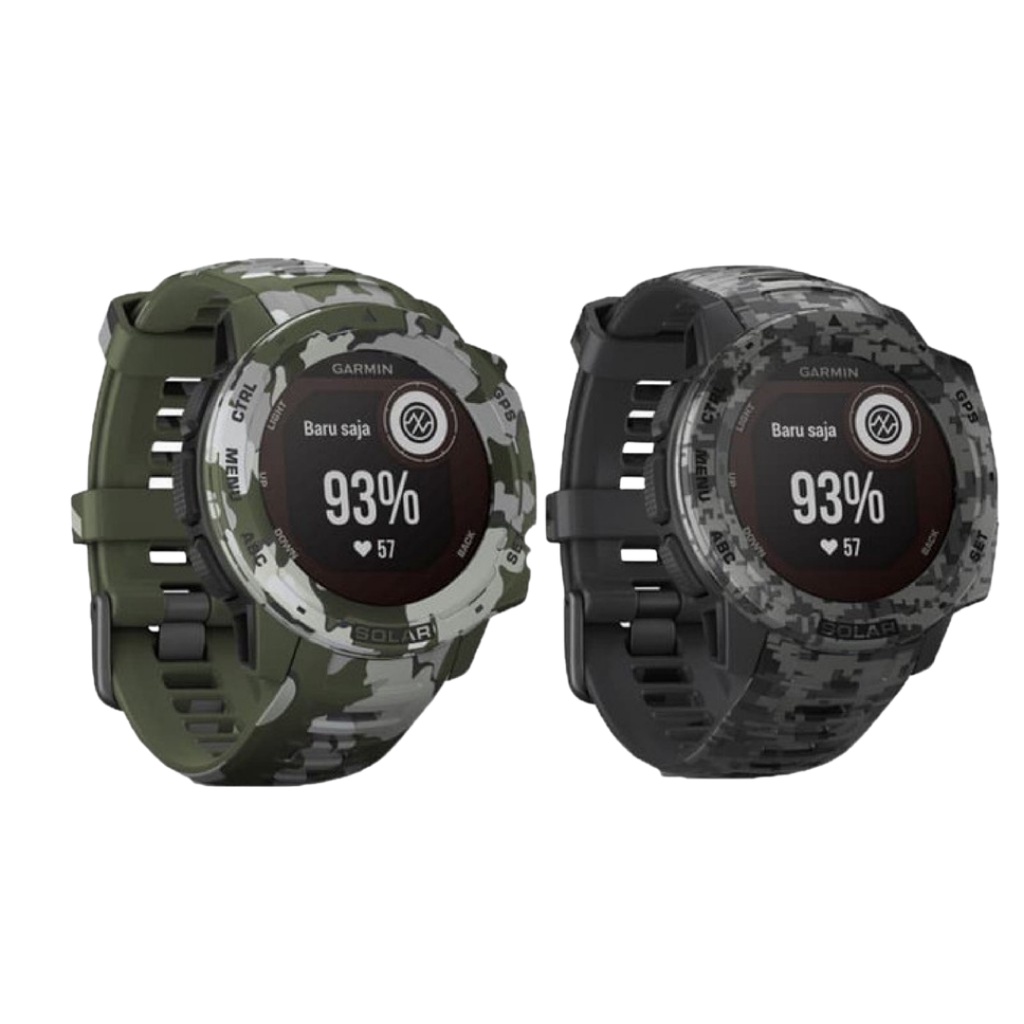 GARMIN INSTINCT SOLAR CAMO EDITION NEW ORIGINAL GARANSI RESMI TAM