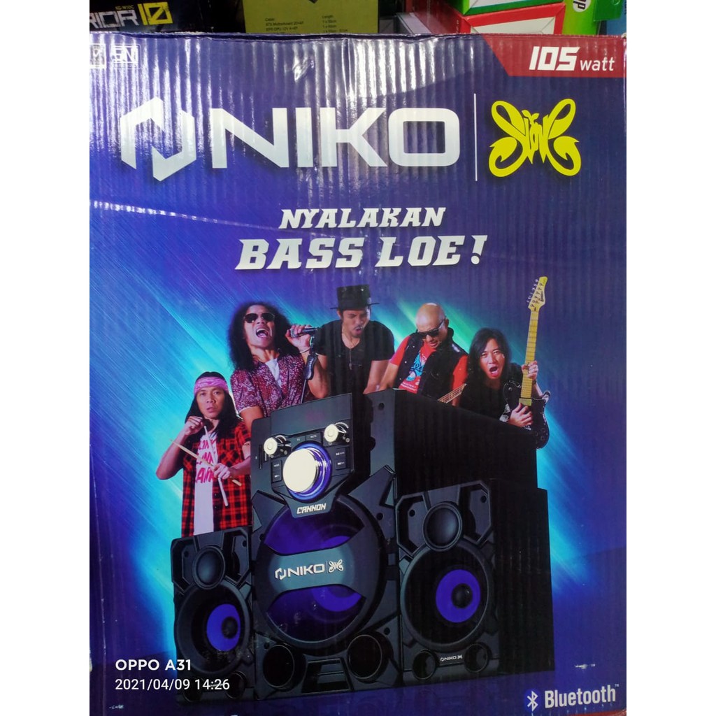 Speaker Niko Slank CANNON BLUETOOTH SPEAKER BIG BAS