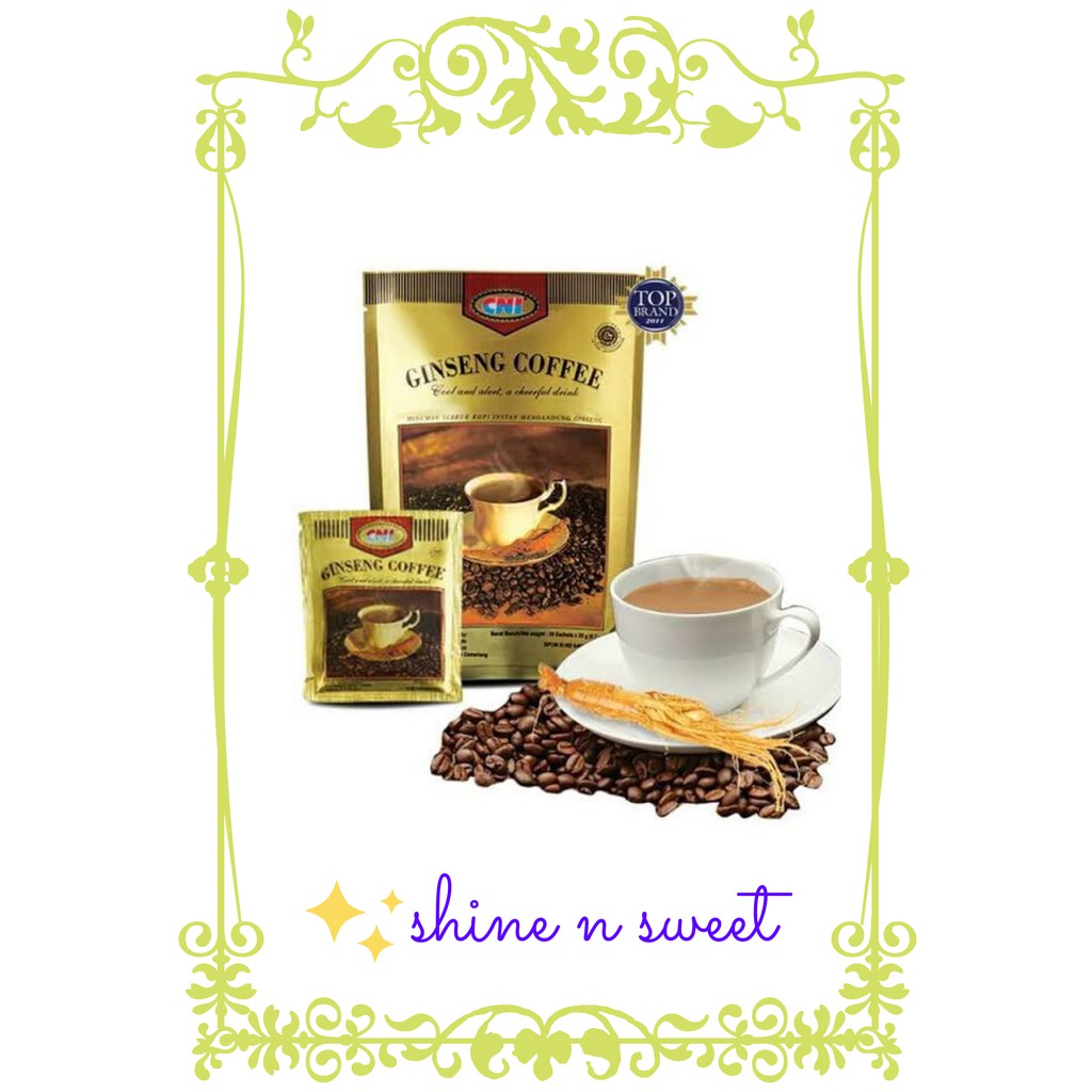 

CNI Ginseng Coffee / Instant Coffee / Healthy Coffee